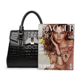 <bold>Top-Handle / Crossbody Bag <br>Genuine-Leather Handbag  - strapsandbrass.com