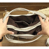 Hobo / Tote Bag <br>Genuine-Leather Handbag  - strapsandbrass.com
