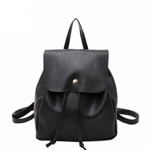 <bold>Fashion Backpack  <br>Vegan-Leather Fashion Backpack  - strapsandbrass.com