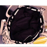 <bold>Tote / Shoulder Bag  <br>Vegan-Leather Handbag  - strapsandbrass.com