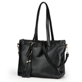 <bold>Tote / Crossbody Bag <br>Vegan-Leather Handbag  - strapsandbrass.com