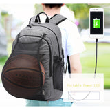 Backpack USB Charging & Water Resistant <br> Oxford Backpack  - strapsandbrass.com