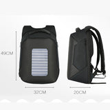 Backpack USB Charging & Solar <br> Nylon Backpack  - strapsandbrass.com