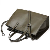 <bold>Tote / Crossbody Bag <br>Genuine-Leather Handbag  - strapsandbrass.com