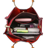 <bold>Top-Handle / Tote Bag <br>Genuine-Leather Handbag  - strapsandbrass.com