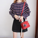 <bold>Top-Handle / Crossbody Bag <br>Vegan-Leather Handbag  - strapsandbrass.com