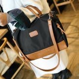 <bold>Tote  / Crossbody Bag  <br>Vegan-Leather Handbag  - strapsandbrass.com