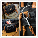 <bold>Tote  / Crossbody Bag  <br>Vegan-Leather Handbag  - strapsandbrass.com