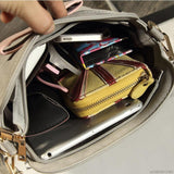 <bold>Messenger Bag  / Satchel  <br>Vegan-Leather Handbag  - strapsandbrass.com