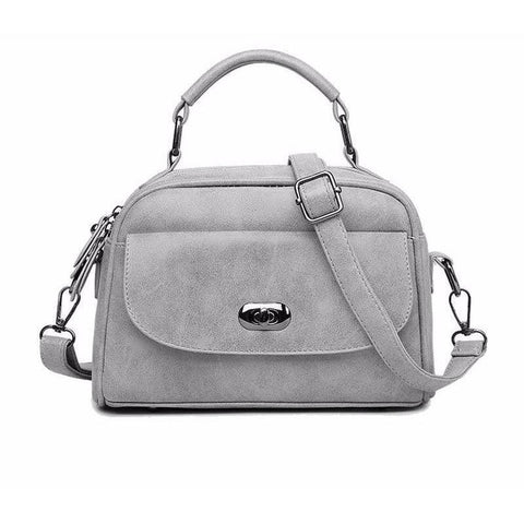 <bold>Shell / Crossbody Bag  <br>Vegan-Leather Handbag  - strapsandbrass.com