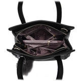 <bold>Top-Handle Bag / Satchel  <br>Vegan-Leather Handbag  - strapsandbrass.com