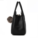 <bold>Top-Handle Bag / Satchel  <br>Vegan-Leather Handbag  - strapsandbrass.com