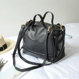<bold>Tote / Crossbody Bag  <br>Vegan-Leather Handbag  - strapsandbrass.com
