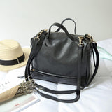 <bold>Tote / Crossbody Bag  <br>Vegan-Leather Handbag  - strapsandbrass.com