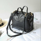 <bold>Tote / Crossbody Bag  <br>Vegan-Leather Handbag  - strapsandbrass.com