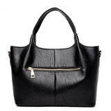 <bold>Tote | Shoulder Bag  <br>Vegan-Leather Handbag  - strapsandbrass.com
