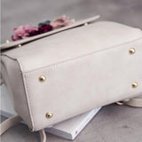 <bold>Youth Backpack  <br>Vegan-Leather Fashion Backpack  - strapsandbrass.com