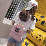 <bold>Youth Backpack  <br>Vegan-Leather Fashion Backpack  - strapsandbrass.com