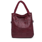 <bold>Bucket / Tote Bag <br>Genuine-Leather Handbag  - strapsandbrass.com