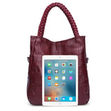 <bold>Bucket / Tote Bag <br>Genuine-Leather Handbag  - strapsandbrass.com