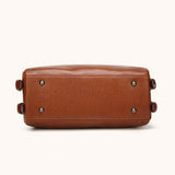 <bold>Top-Handle / Shoulder Bag  <br>Vegan-Leather Handbag  - strapsandbrass.com