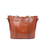 <bold>Tote / Shoulder Bag  <br>Vegan-Leather Handbag  - strapsandbrass.com