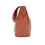 <bold>Tote / Shoulder Bag  <br>Vegan-Leather Handbag  - strapsandbrass.com