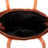 <bold>Tote / Shoulder Bag  <br>Vegan-Leather Handbag  - strapsandbrass.com