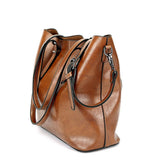 <bold>Tote  / Shoulder Bag  <br>Vegan-Leather Handbag  - strapsandbrass.com