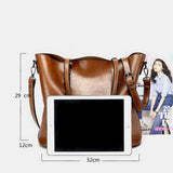 <bold>Tote  / Shoulder Bag  <br>Vegan-Leather Handbag  - strapsandbrass.com