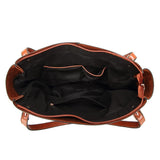 <bold>Tote / Shoulder Bag  <br>Vegan-Leather Handbag  - strapsandbrass.com