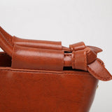 <bold>Tote / Shoulder Bag  <br>Vegan-Leather Handbag  - strapsandbrass.com