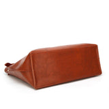 <bold>Tote / Shoulder Bag  <br>Vegan-Leather Handbag  - strapsandbrass.com