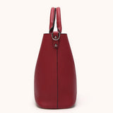 <bold>Tote / Shoulder Bag <br>Vegan-Leather Handbag  - strapsandbrass.com
