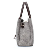 <bold>Tote / Crossbody Bag  <br>Vegan-Leather Handbag  - strapsandbrass.com