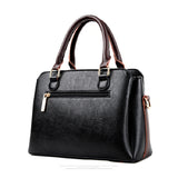 <bold>Top-Handle  / Crossbody Bag <br>Genuine-Leather Handbag  - strapsandbrass.com
