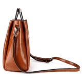 <bold>Bucket / Crossbody Bag  <br>Genuine-Leather Handbag  - strapsandbrass.com