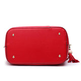 <bold>Bucket / Tote Bag  <br>Vegan-Leather Handbag  - strapsandbrass.com