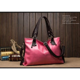 <bold>Hobo / Tote Bag <br>Genuine-Leather Handbag  - strapsandbrass.com