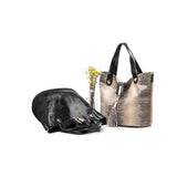 <bold>Bucket / Crossbody Bag <br>Genuine-Leather Handbag  - strapsandbrass.com