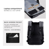 Backpack USB Charging & Anti-Theft <br> Oxford Backpack  - strapsandbrass.com