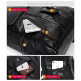 Backpack USB Charging <br> Vegan Leather Backpack  - strapsandbrass.com