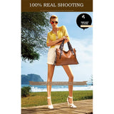 <bold>Tote / Crossbody Bag  <br>Genuine-Leather Handbag  - strapsandbrass.com