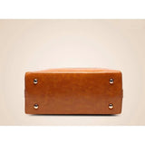 <bold>Tote / Shoulder Bag  <br>Vegan-Leather Handbag  - strapsandbrass.com