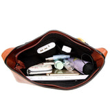 <bold>Bucket / Shoulder Bag <br>Vegan-Leather Handbag  - strapsandbrass.com