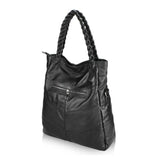 <bold>Bucket  / Tote Bag <br>Genuine-Leather Handbag  - strapsandbrass.com
