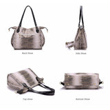 <bold>Tote  / Shoulder Bag <br>Genuine-Leather Handbag  - strapsandbrass.com