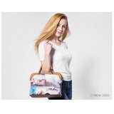 <bold>Tote Crossbody Bag & Purse Set <br>Canvas & Vegan-Leather Handbag  - strapsandbrass.com