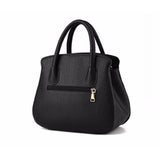 <bold>Top-Handle Bag / Satchel  <br>Vegan-Leather Handbag  - strapsandbrass.com