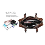 <bold>Top-Handle  / Shoulder Bag  <br>Vegan-Leather Handbag  - strapsandbrass.com